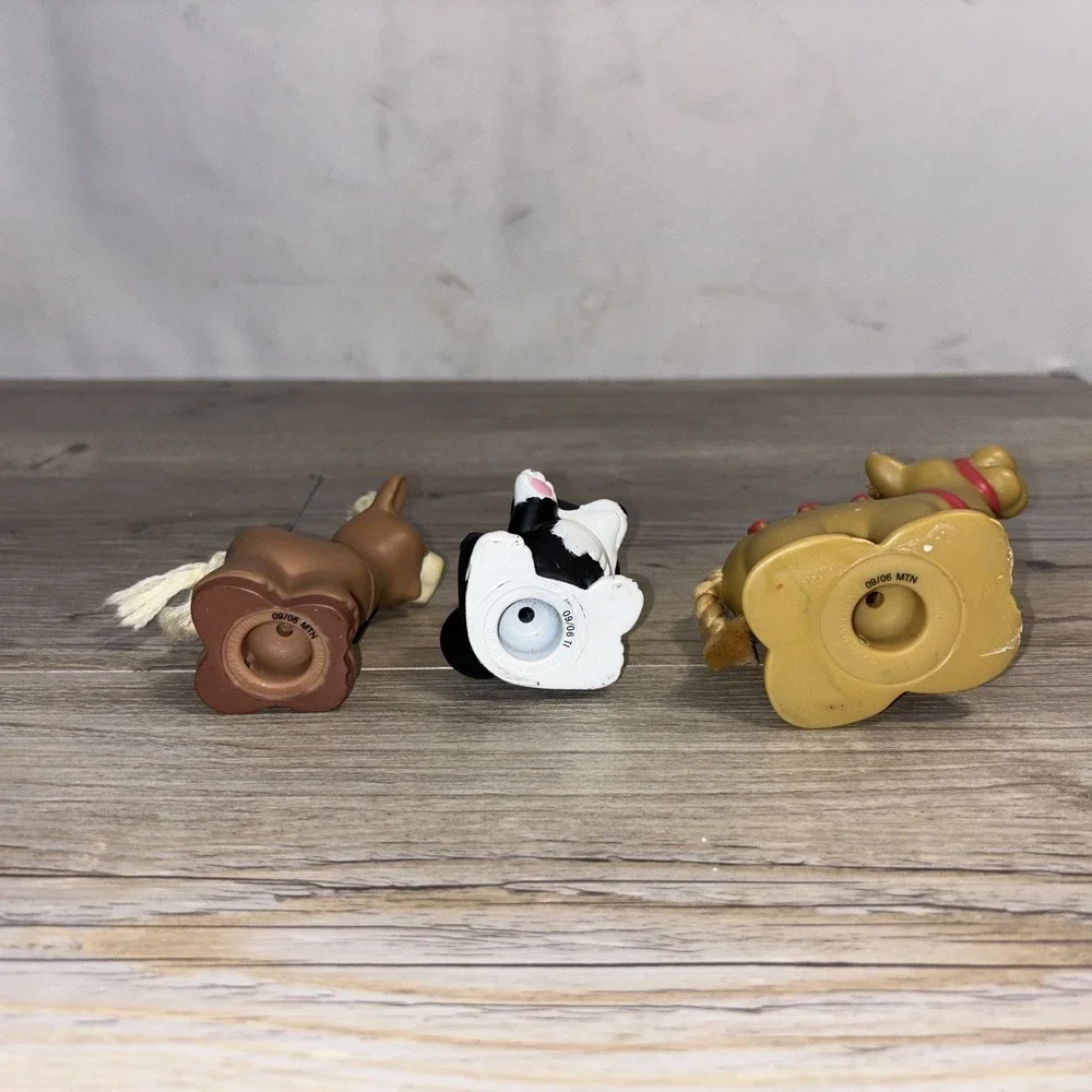 3 Pc Fisher Price Nativity Animal Christmas Barnyard Scene